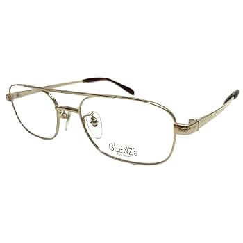 Amazon | [Megane Style] GLENZ's 日本製 メガネ スクエア